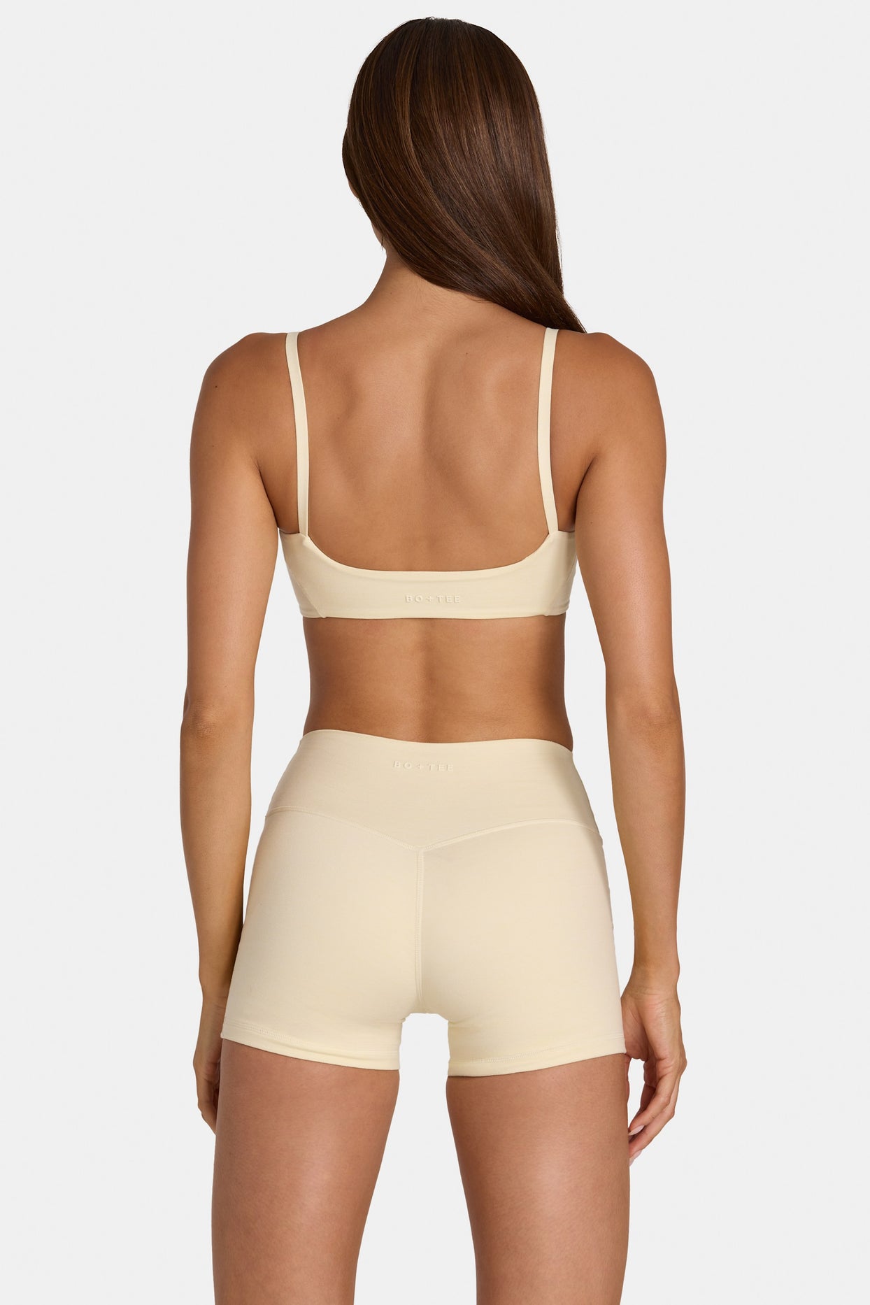 Soft Active Low-Impact Sports Bra in Lemon Marl - 2