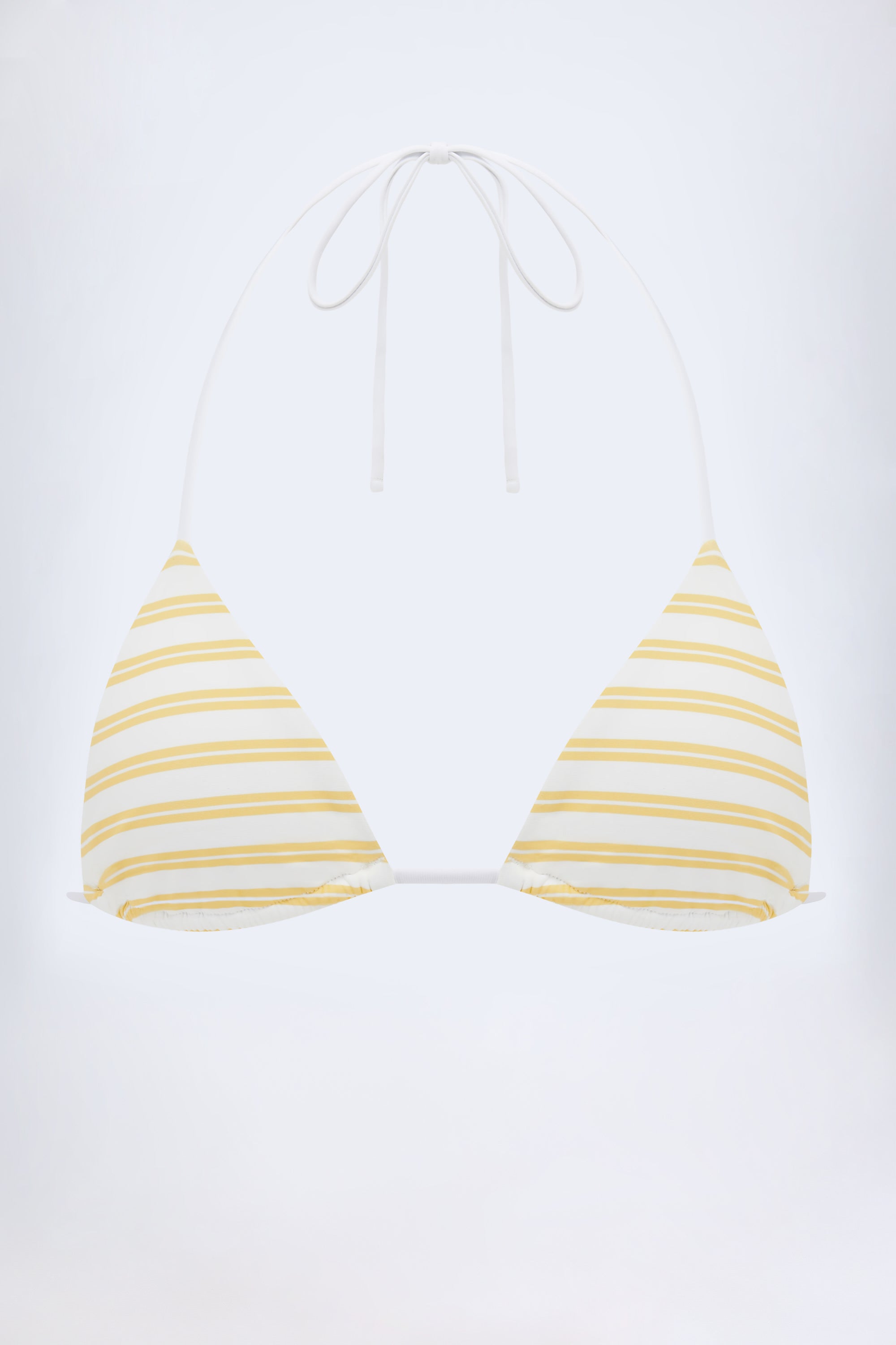 Triangle Bikini Top in Lemon - 2