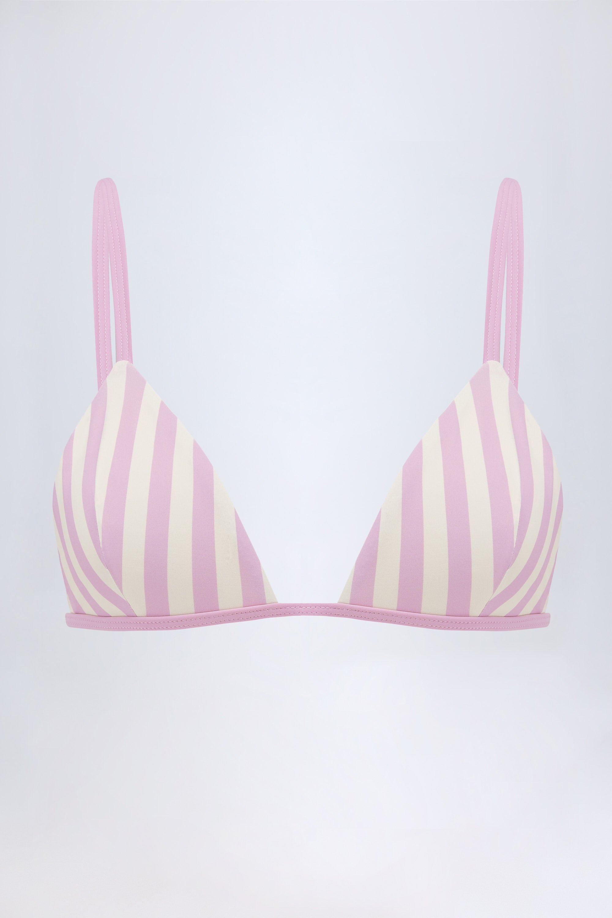 Triangle Bikini Top in Mauve - 2