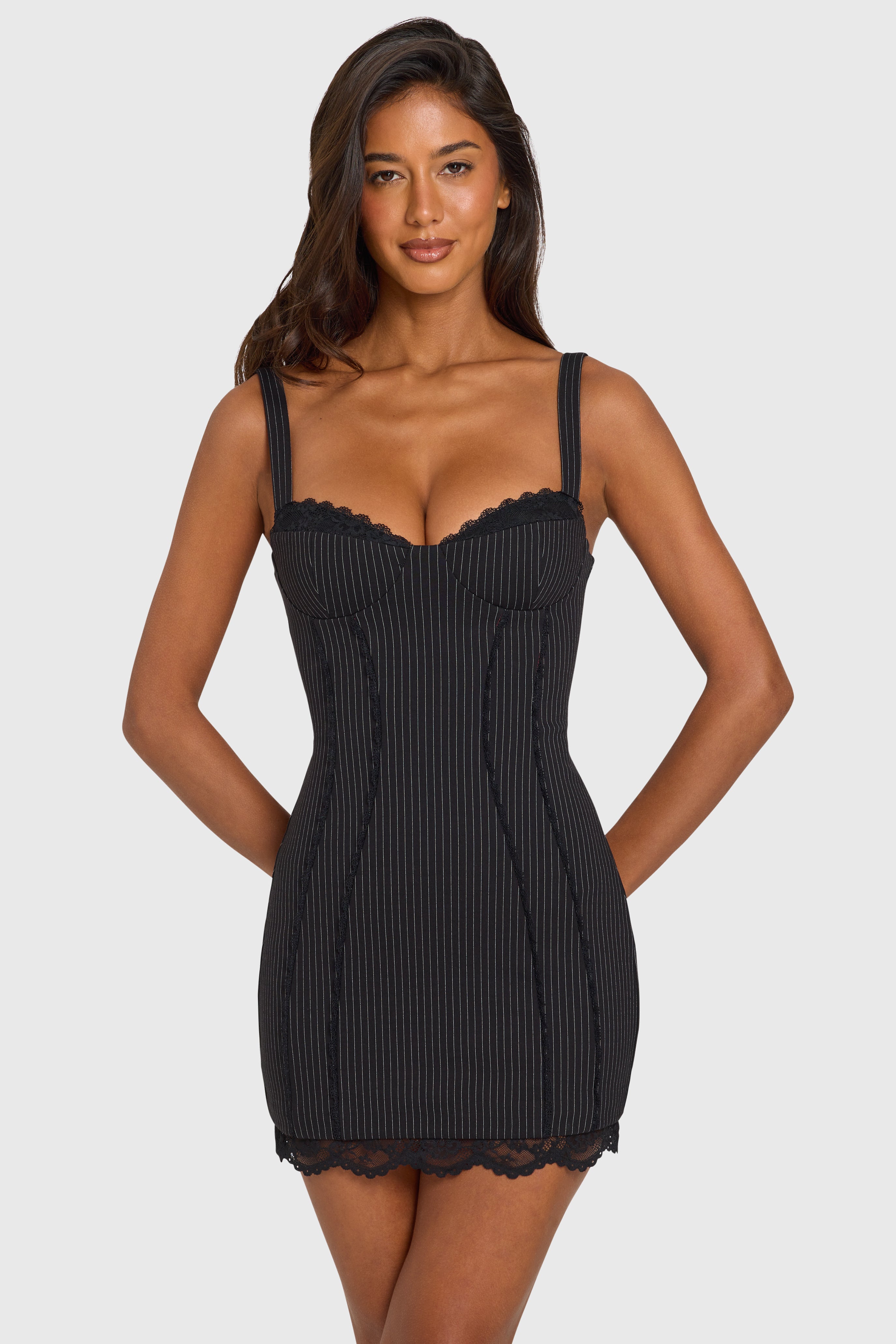 Zadie Draped Backless Mini Dress in Black | Oh Polly – Oh Polly UK