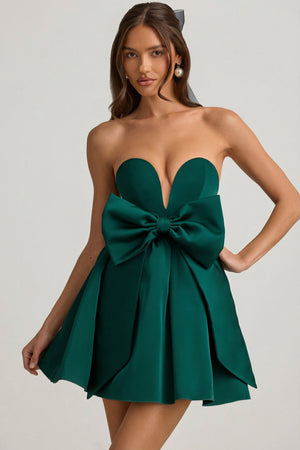 sachin and babi light blue dress WAL G. EMILIE HEART NECKLINE MAXI - Maxi dress - emerald green/dark green