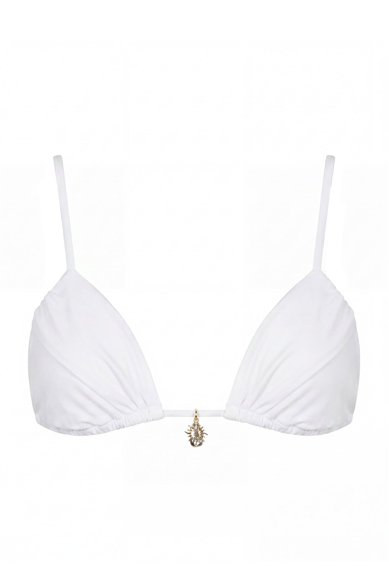 Triangle Bikini Top in Coconut - 4
