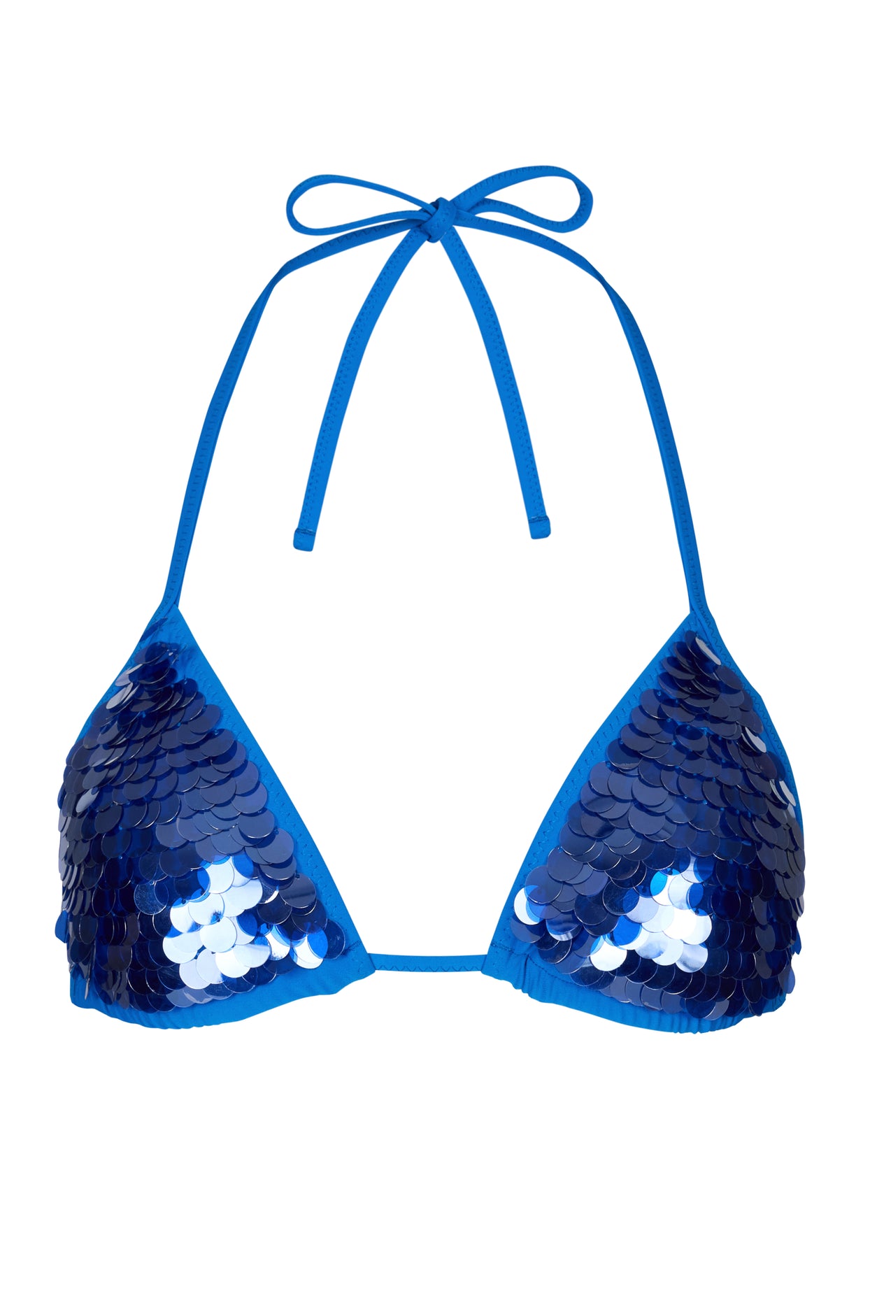 Triangle Bikini Top in Sapphire - 4