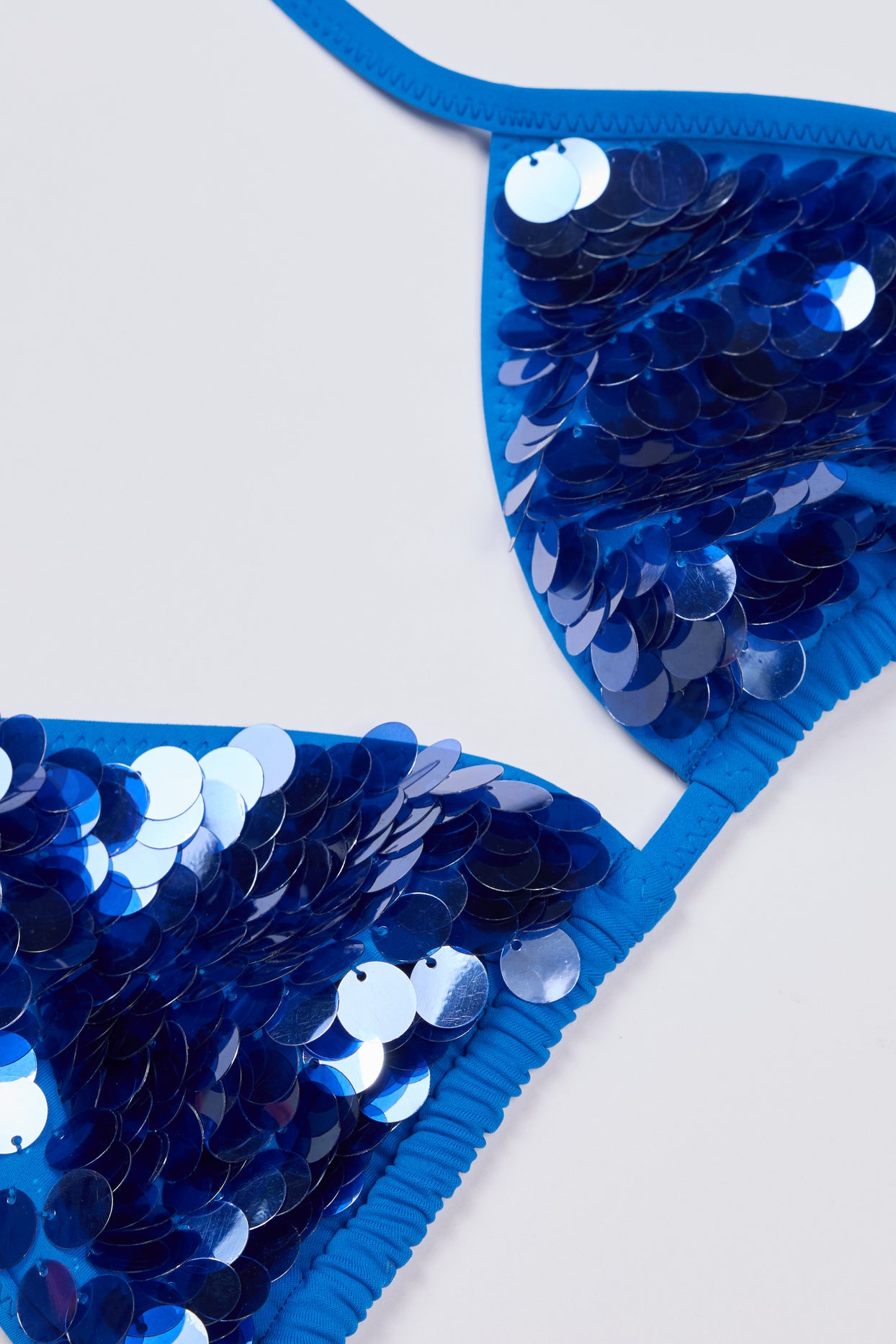 Triangle Bikini Top in Sapphire - 6