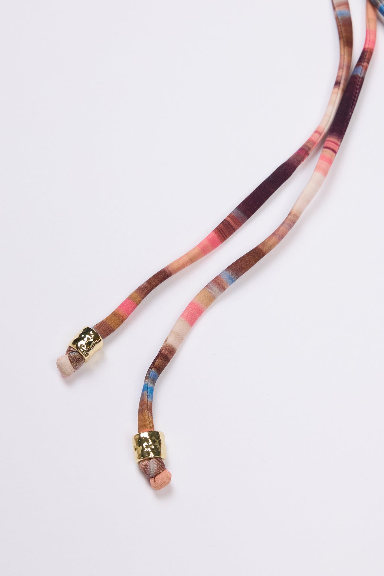 Triangle Bikini Top in Abstract Stripe - 8