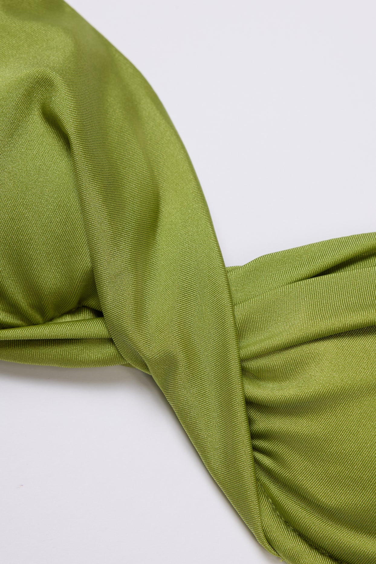 Underwired Bikini Top in Olive - 6