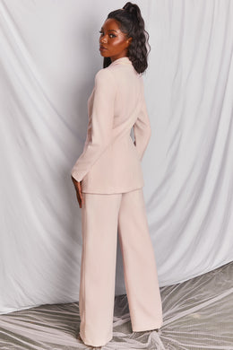Wide Leg Trousers in Pink