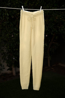 Petite - Pantalon de jogging douillet en jaune