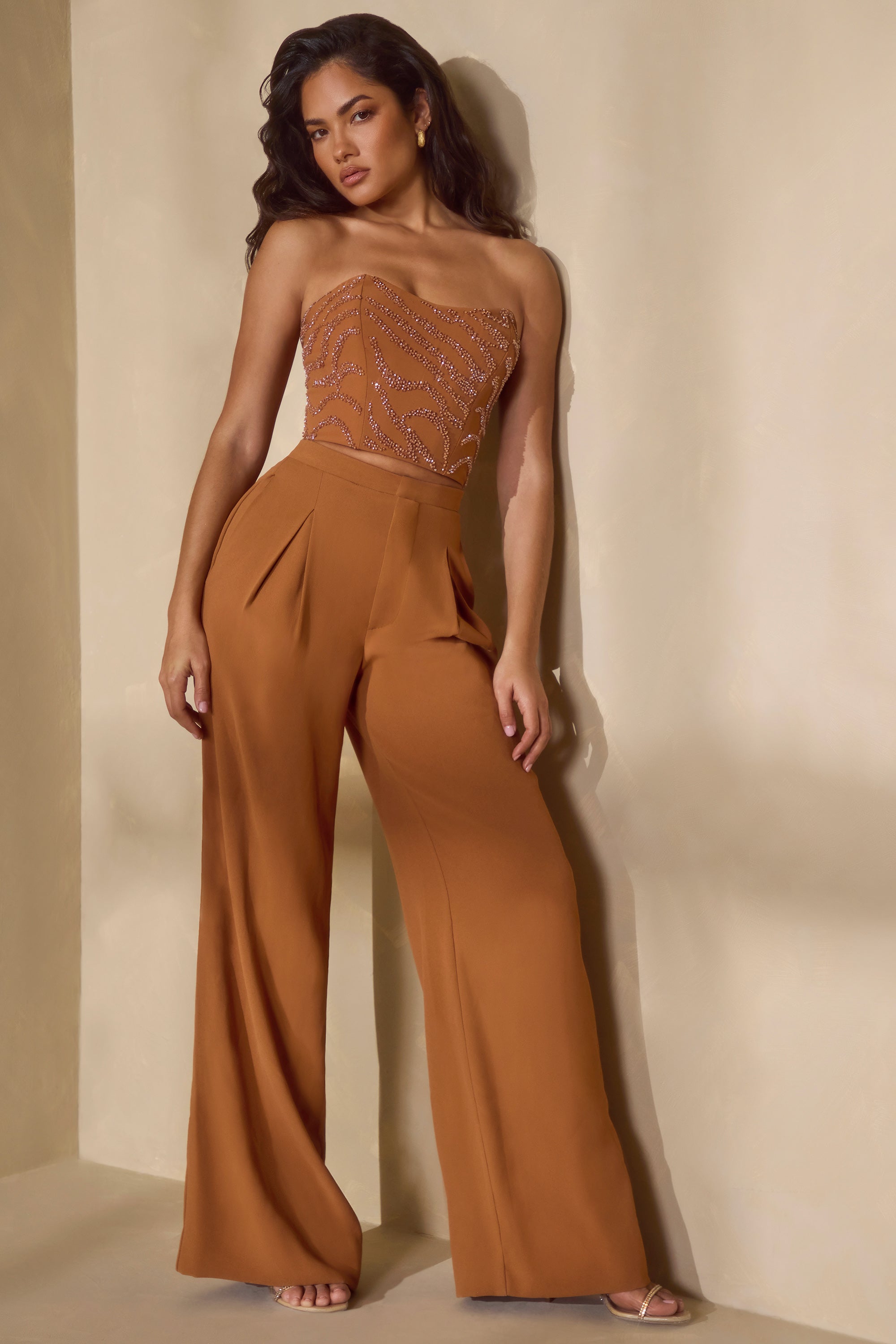 Tall Belted Lace Scuba Jumpsuit | lupon.gov.ph