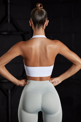 Halter Neck Active Sports Nylon Sweat Proof Bra Yoga Top Women's Sport –  KesleyBoutique