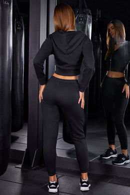 Pantalon de jogging coupe slim en noir