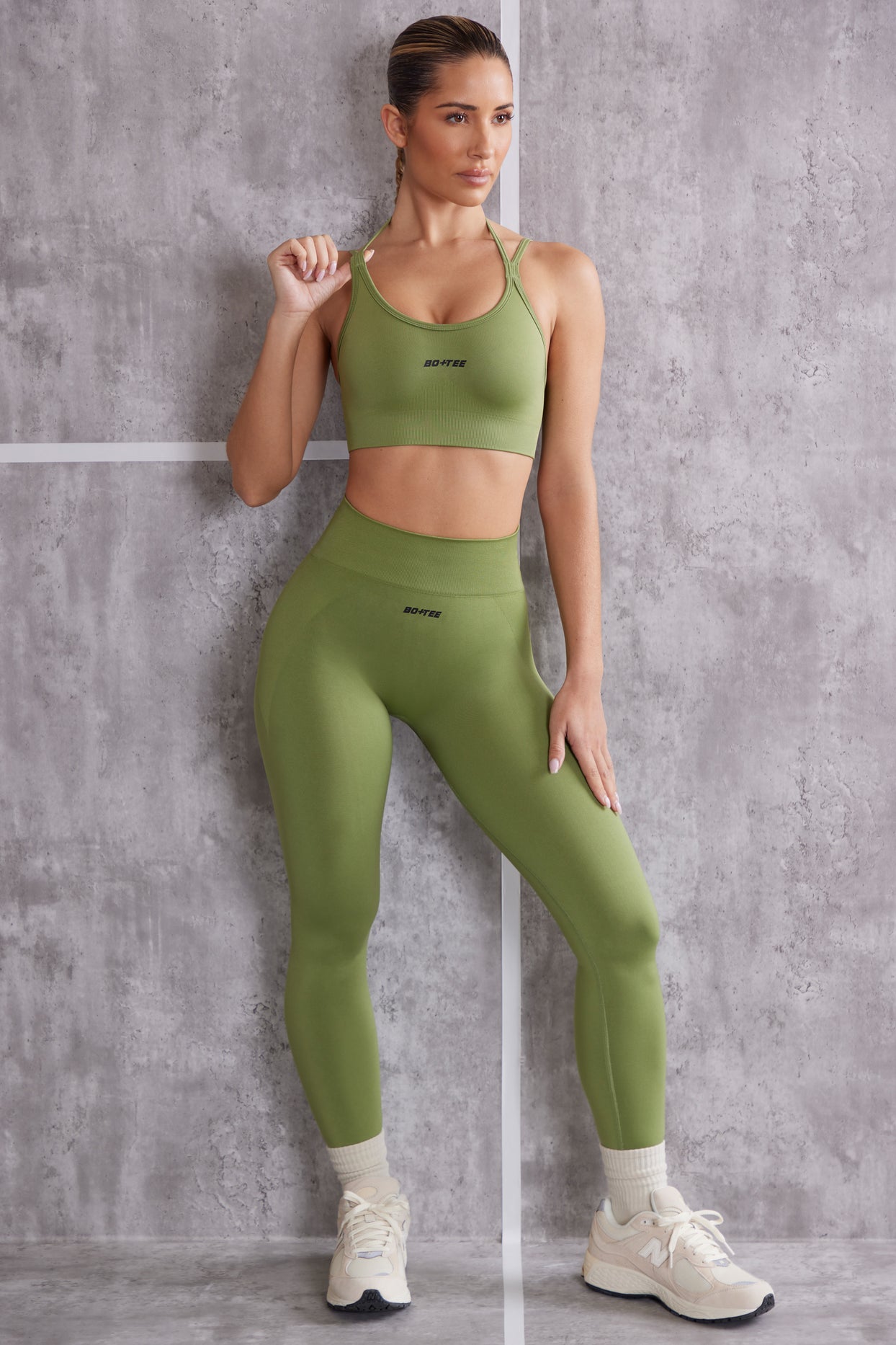 Superset High Waist Seamless Leggings in Olive