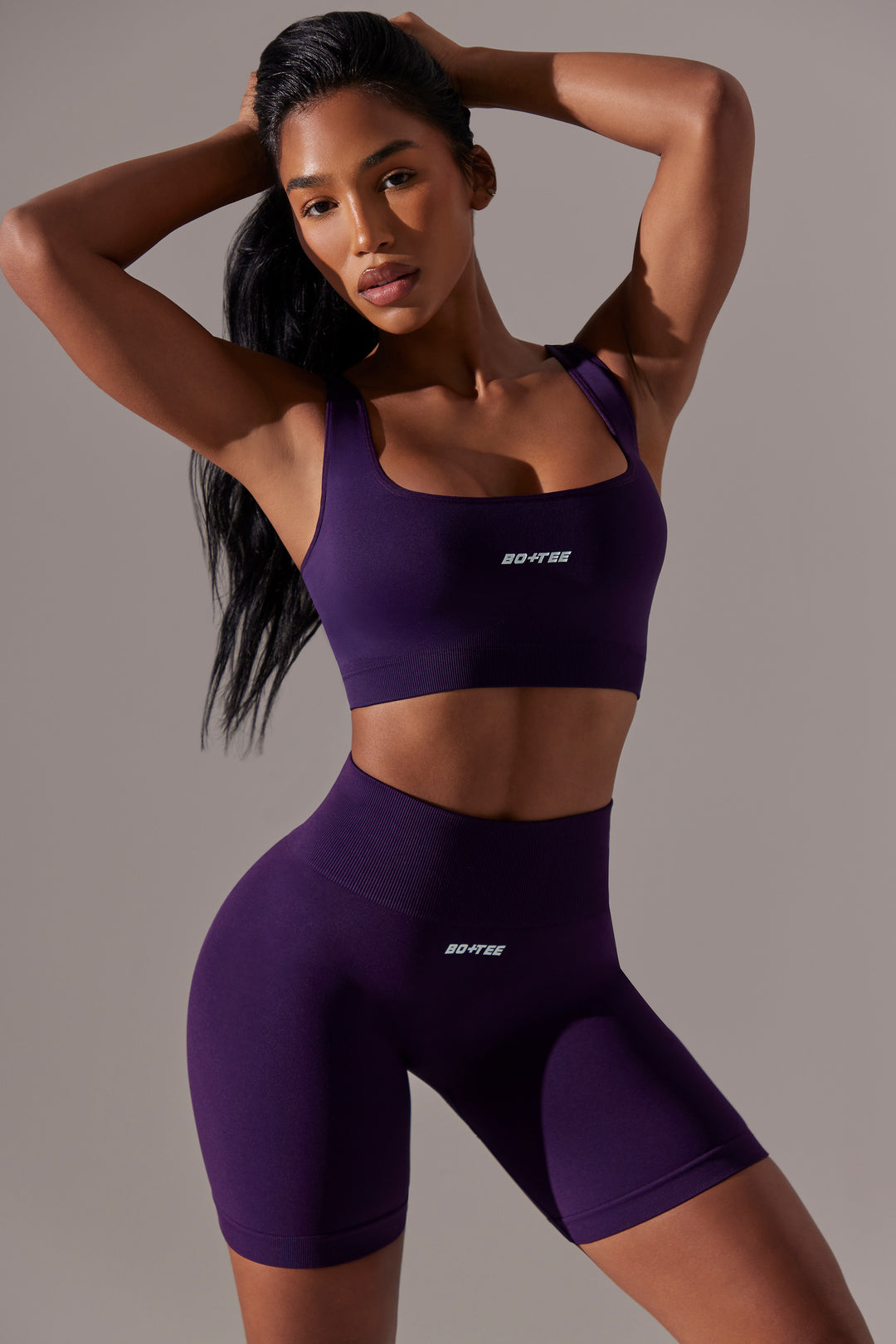 Biker Shorts - Purple Wash main image 0